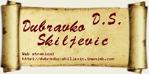Dubravko Škiljević vizit kartica